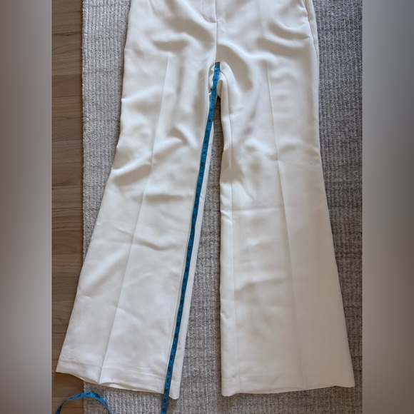 Ann Taylor Cream Wide-Leg Pants - Picture 11 of 12